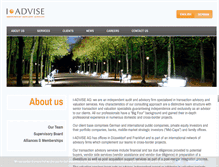 Tablet Screenshot of i-advise.de